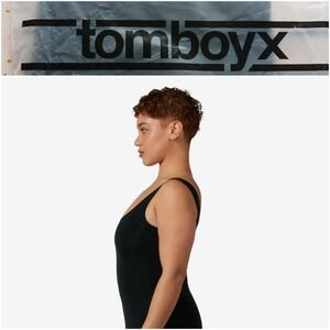 NEW TomboyX Compression Plus Tank Top Scoop Neck Size Large
